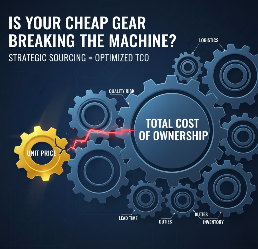 The total cost of ownership (TCO)