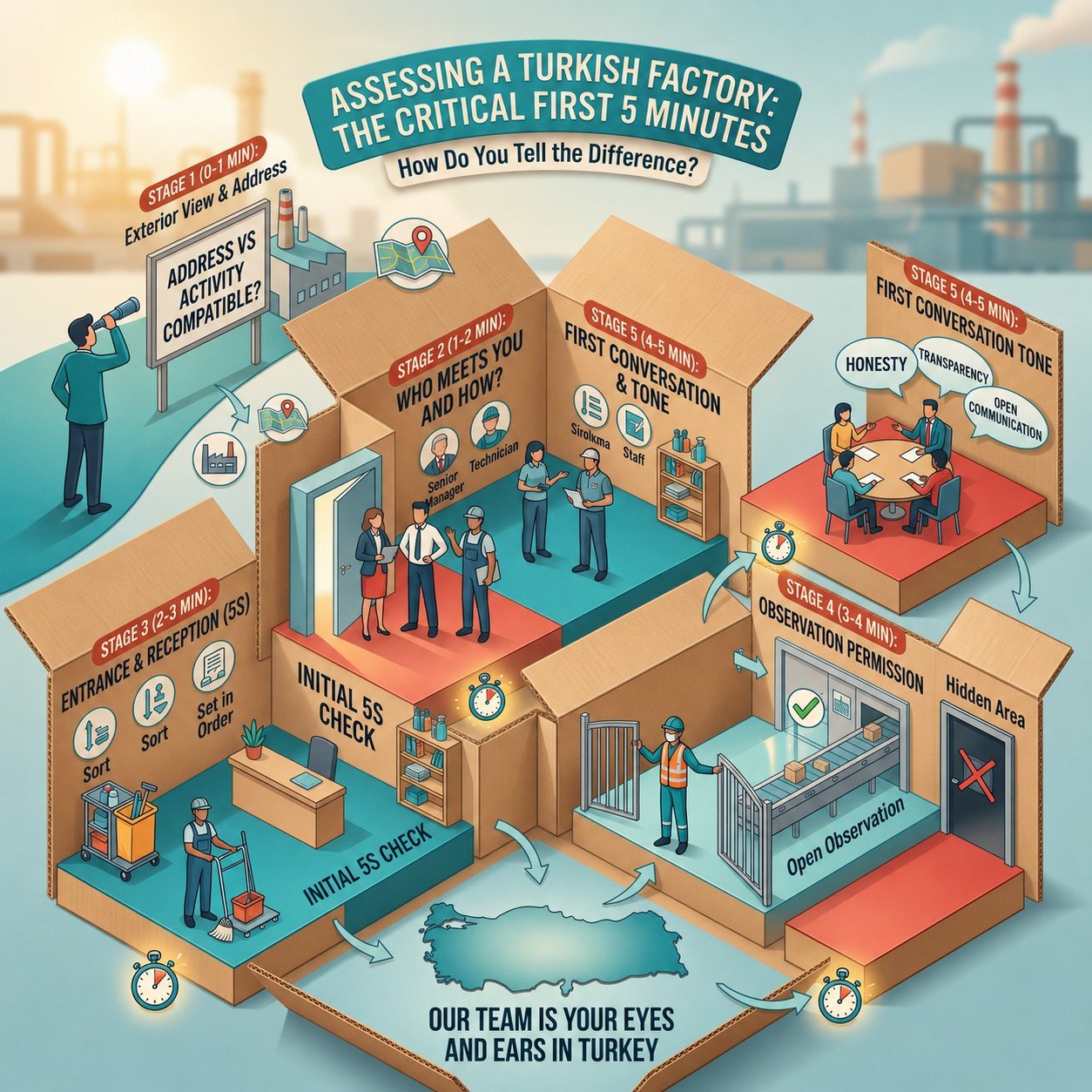 What We Look for in the First 5 Minutes of a Factory Visit