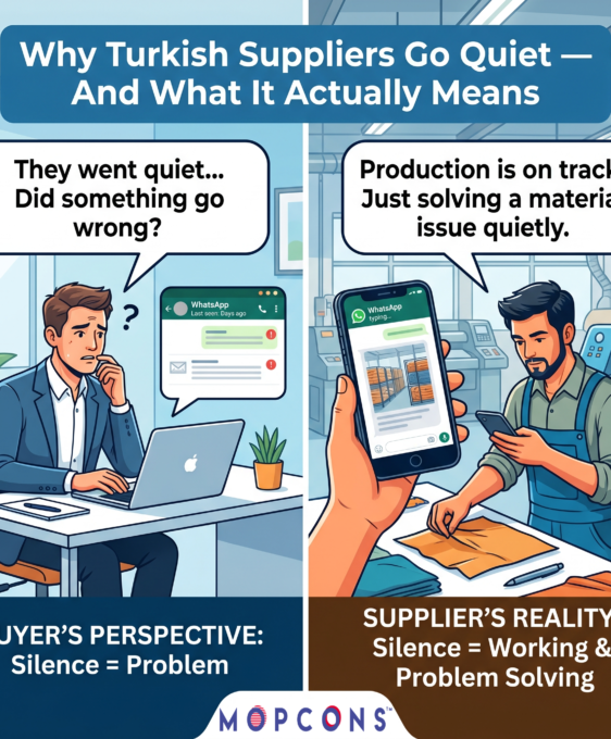 Turkish supplier communication