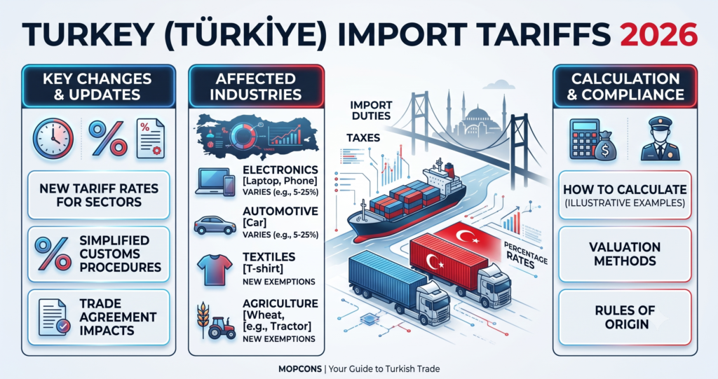 Turkey Import Tariffs 2026: Duty & Cost Guide
