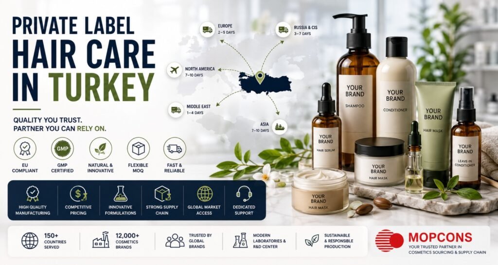 Private Label Hair Care in Turkey: Why Global Brands Are Choosing It