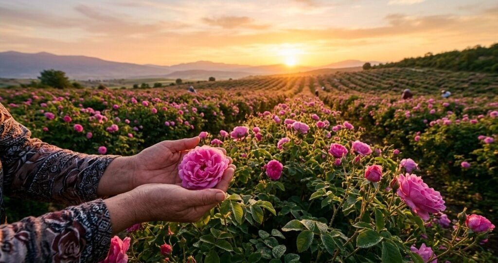 The Perfume on Your Wrist Probably Contains Turkish Rose Oil. At €12,000 Per Kilo.